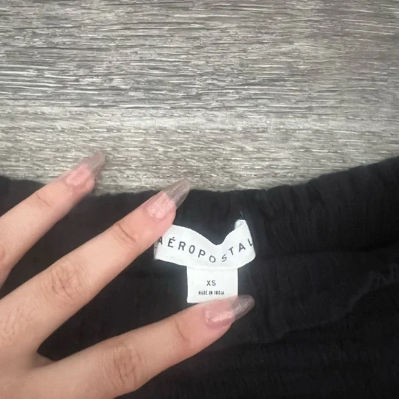 Black Aeropostale High Waisted Skort - Picture 3 of 4